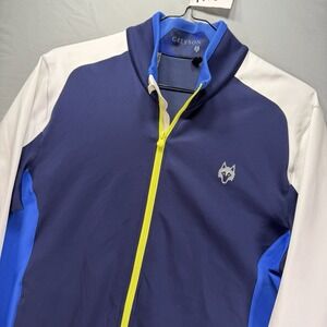 Greyson Full Zip Golf Jacket Mens Large Multicolor Lightweight Colorblock